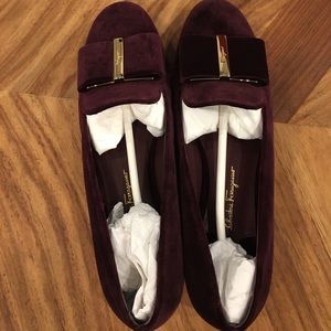 Ferragamo Sarno T Bordeaux Loafers